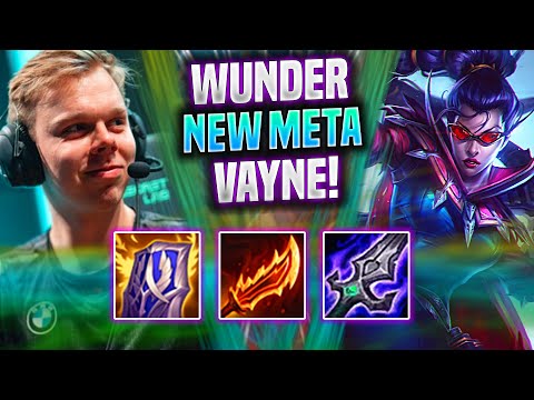WUNDER NEW META VAYNE TOP! - FNC Wunder Plays Vayne Top vs Irelia! | Season 2022
