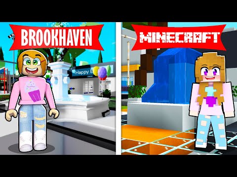 Brookhaven in Minecraft?! You won't believe what happened next!