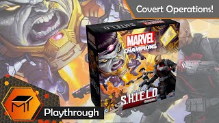 Marvel Champions: Agents of S.H.I.E.L.D | Scenario 1 & 2 | Playthrough