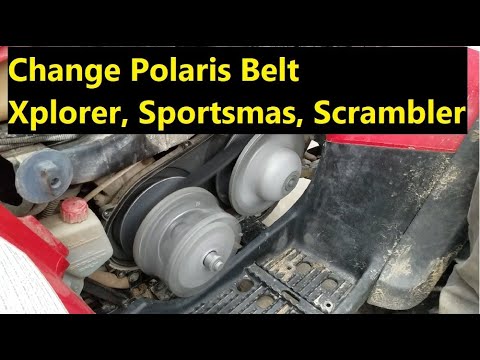 Change Polaris Xplorer, Scrambler, Sportsman Belt