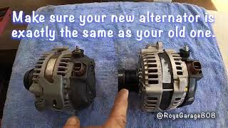 How to Replace the Alternator on a 2007 Toyota Camry