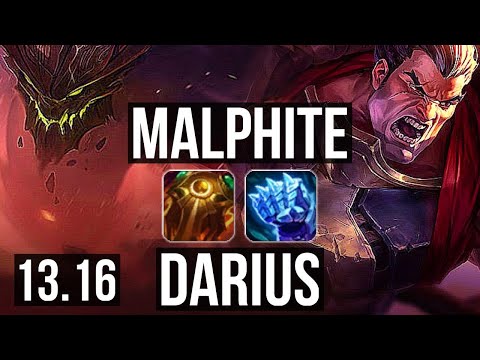 MALPHITE vs DARIUS (TOP) | 7/1/4 | TR Master | 13.16