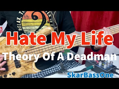 #216 Theory Of A Deadman - Hate My Life bass cover with Marleaux TIUZ