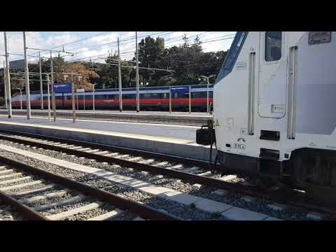 Treno Intercity+Locomotore E401 016 Intercity 556 Reggio di Calabria Centrale-Roma Termini