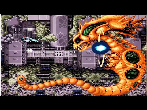 R Type 3: The Third Lightning - All Bosses (Snes)