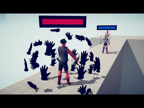 DARK PEASANT + HP BAR 1 vs 1 UNIT - TABS - Totally Accurate Battle Simulator