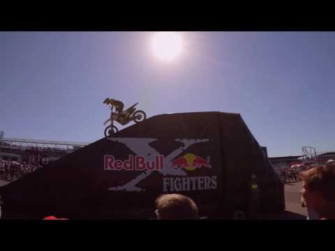 Historic Bike Flip in FMX competition - Red Bull X-Fighters Madrid 2017 amezing