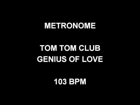 METRONOME 103 BPM Tom Tom Club GENIUS OF LOVE