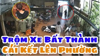 Trộm Xe Bất Thành: Cả Nhà Hợp Sức Rượt Đuổi, Cái Kết Lên Phường!