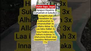 Download lagu DZIKIR SAPU JAGAT #amalan #doa #dzikir mp3