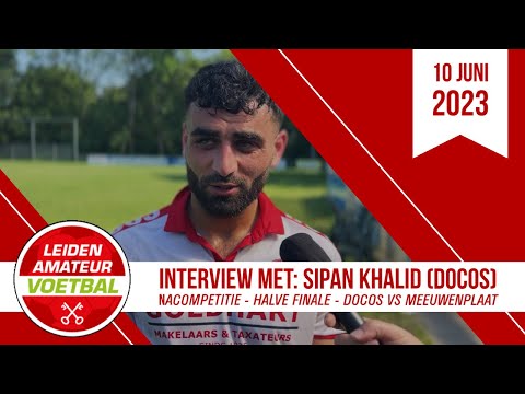 Sipan Khalid na DoCoS vs Meeuwenplaat | 10 juni 2023 | NaCompetitie Halve finale