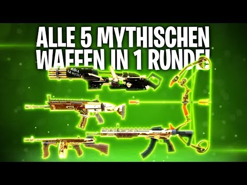 ALL 5 MYTHICAL WEAPONS in 1 ROUND! 🏆 | Fortnite: Battle Royale