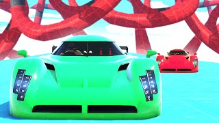 SLOGOMAN vs. JELLY GTA BATTLE! (GTA 5 Funny Moments)