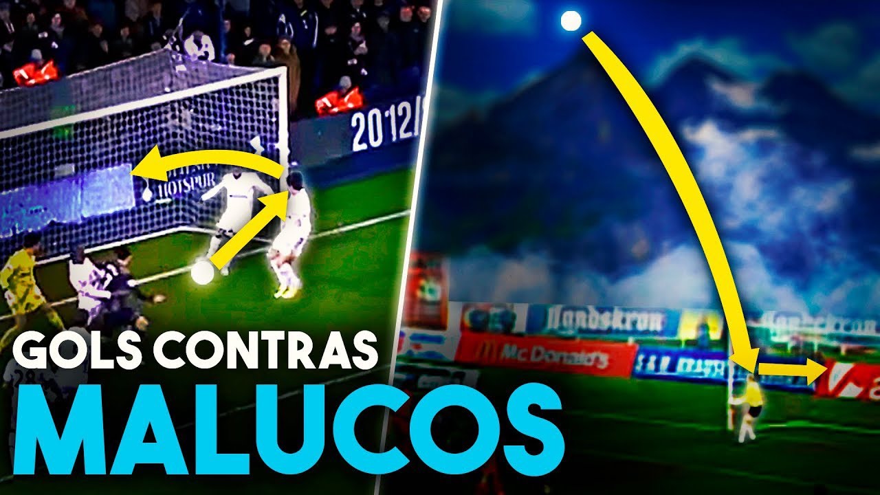 25 GOLS CONTRA extremamente BIZARROS