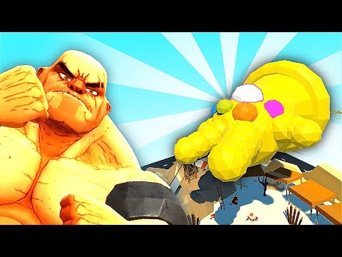 WE SUMMONED THE INFINITY GAUNTLET TO CRUSH THE GORN ARENA! | Tiny Town VR (HTC Vive Gameplay)