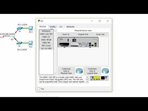 [CCNA v6] Packet tracer 6.4.3.3 Connect a Router to a LAN