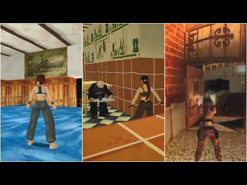 Tomb Raider 1, 2 & 3 - Lara's Home (PS1)