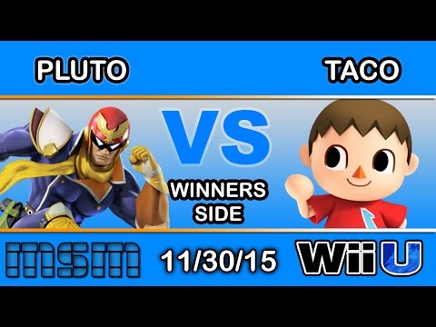 MSM #26 – 2Scoops FAD | Pluto (Captain Falcon) Vs. Taco (Villager) Winners Side - Smash Wii U
