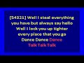 Bush Tetras  -  Can't Be Funky (karaoke)
