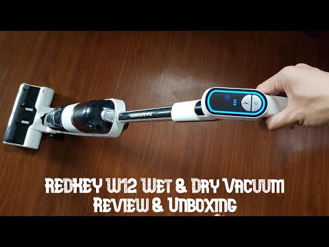Dulkių siurblys Grindų plovimo siurblys Redkey W12 video