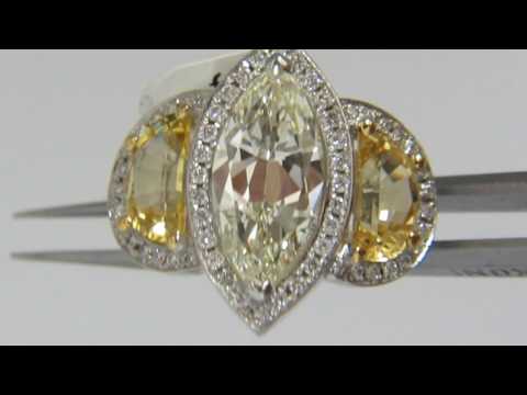 AvisDiamond: Marquise Three stone Posh