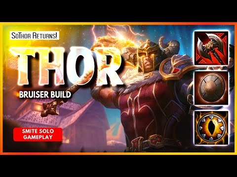 THIS PICK ABSOLUTELY STOMPS RANKED! - Thor Solo SMITE Conquest Gameplay