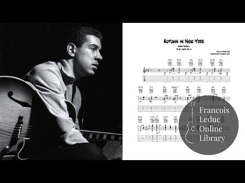 Autumn in New York - Kenny Burrell (Transcription)