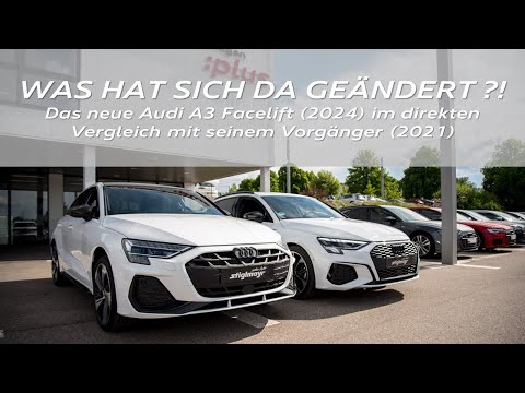What has changed?! The new AUDI A3 facelift (2024) in direct comparison with its predecessor.
