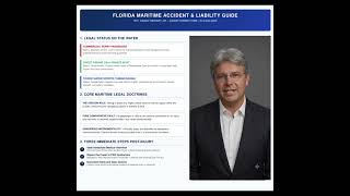 New Lawsuit Filed Following Clearwater Ferry Collision