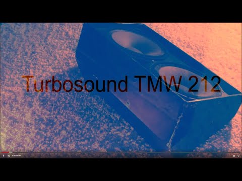 Turbosound TMW-212 Professional Stage Monitors Pair 2x12" + HF 1" 350W RMS 4 Ohm – UK Vintage Pro Audio '1985 image 8