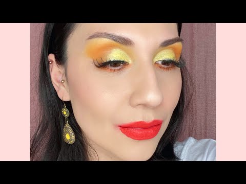MAQUILLAJE AMARILLO PRIMAVERAL-Bren EsAv