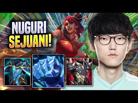 NUGURI IS A MONSTER WITH SEJUANI! - DK Nuguri Plays Sejuani TOP vs Gnar! | Season 2022