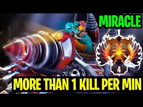 More Than 1 Kill Per Min - Top 4 World Miracle - Dota 2