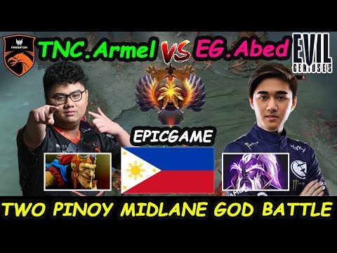 TNC Armel [Batrider] vs EG Abed [Void Spirit] TWO PINOY GOD MIDBATTLE  Dota 2 7.24 Ranked
