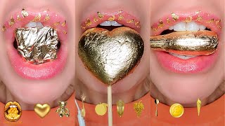 Download lagu ASMR Eating Satisfying GOLD Emoji Food Mukbang 먹방 mp3 Download lagu ASMR Eating Satisfying GOLD Emoji Food Mukbang 먹방 mp3