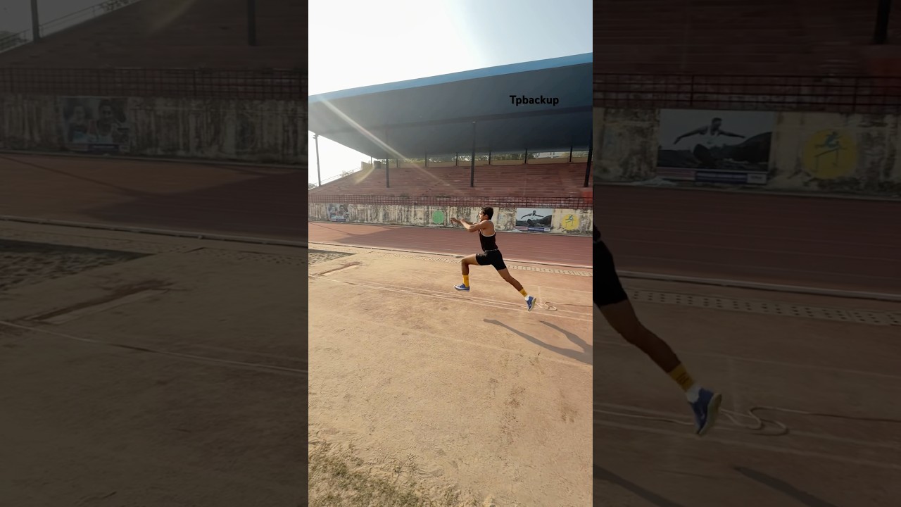 Triple jump training session all India university game ready #trending #sports #army #support #gym