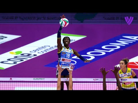 Волейбол Powerful Plays of Italian Superstar Egonu! | Highlights Women's Volleyball Serie A