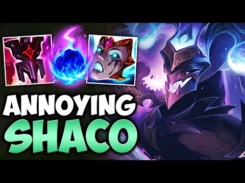 This is simply the most ANNOYING way to play AP Shaco