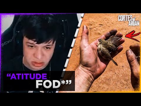 ARUAN REAGE A MOTOCICLISTAS HUMILDES (4 CILINDROS) PARTE 1 - Cortes do Aruan