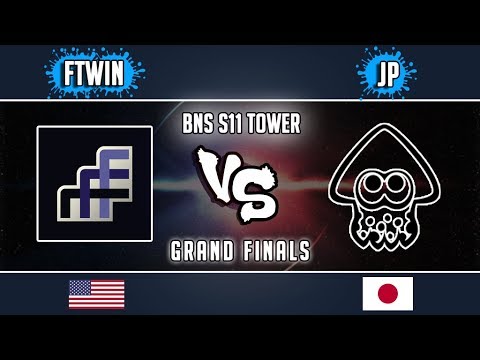 Splatoon 2 BnS Season 11: Tower Control Edition - GRAND FINALS - FTWin vs JP