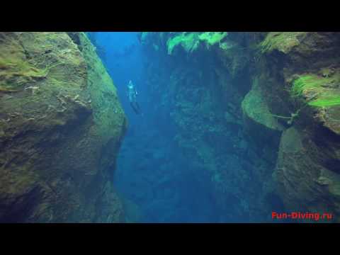 Freediving in Silfra (Iceland) // Фридайвинг в Силфре (Исландия)