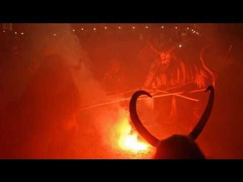 Salzburg Austria Krampuslauf 2013