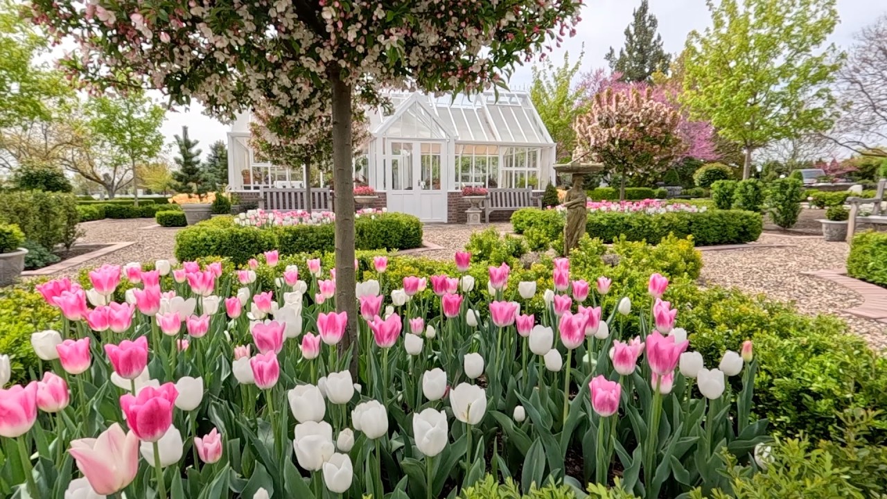 Mini Parterre Tour, Our Watering Set Up & Planting 6 Shrubs! 🏡💦🌲