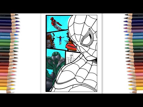Special SPIDER-MAN Homecoming Coloring Page [NCS] Don't Surrender - Finally Healing - You And Me