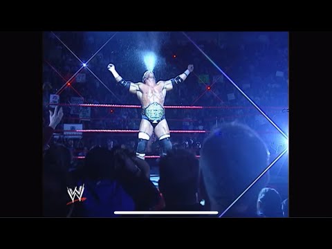 Triple H Entrance as World Champion - Raw 3/14/05