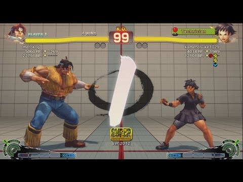 KojiKOG (Hawk) vs Kamenosuke (Makoto) - AE 2012 Match *1080p*