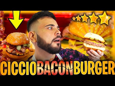 il CICCIOBACONBURGER, se Hai fame non Guardare Questo Video - "NUOVA SERIE"