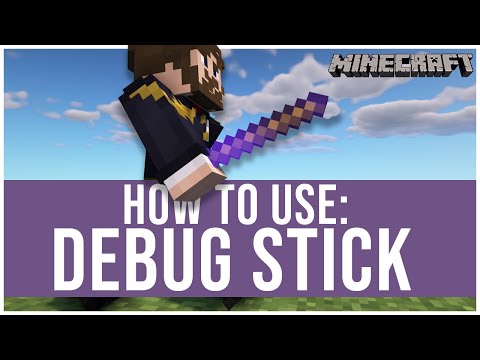 How To Use The Debug Stick - Minecraft Building Tips...
