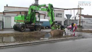 preview picture of video 'Mindelheim: Hochwasseralarm für die Feuerwehr'