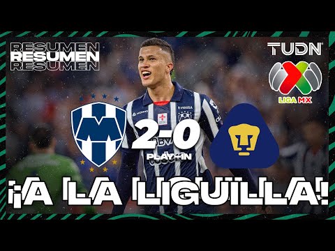 Highlights and goals | Monterrey 2-0 Pumas | Liga MX - Play-In CL 2025 | TUDN